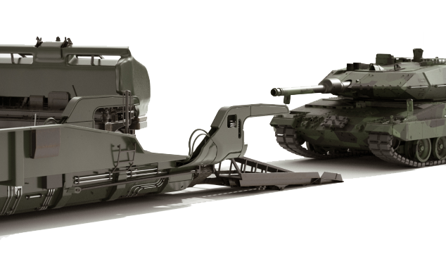 LAS2 MIL solution with military equipment